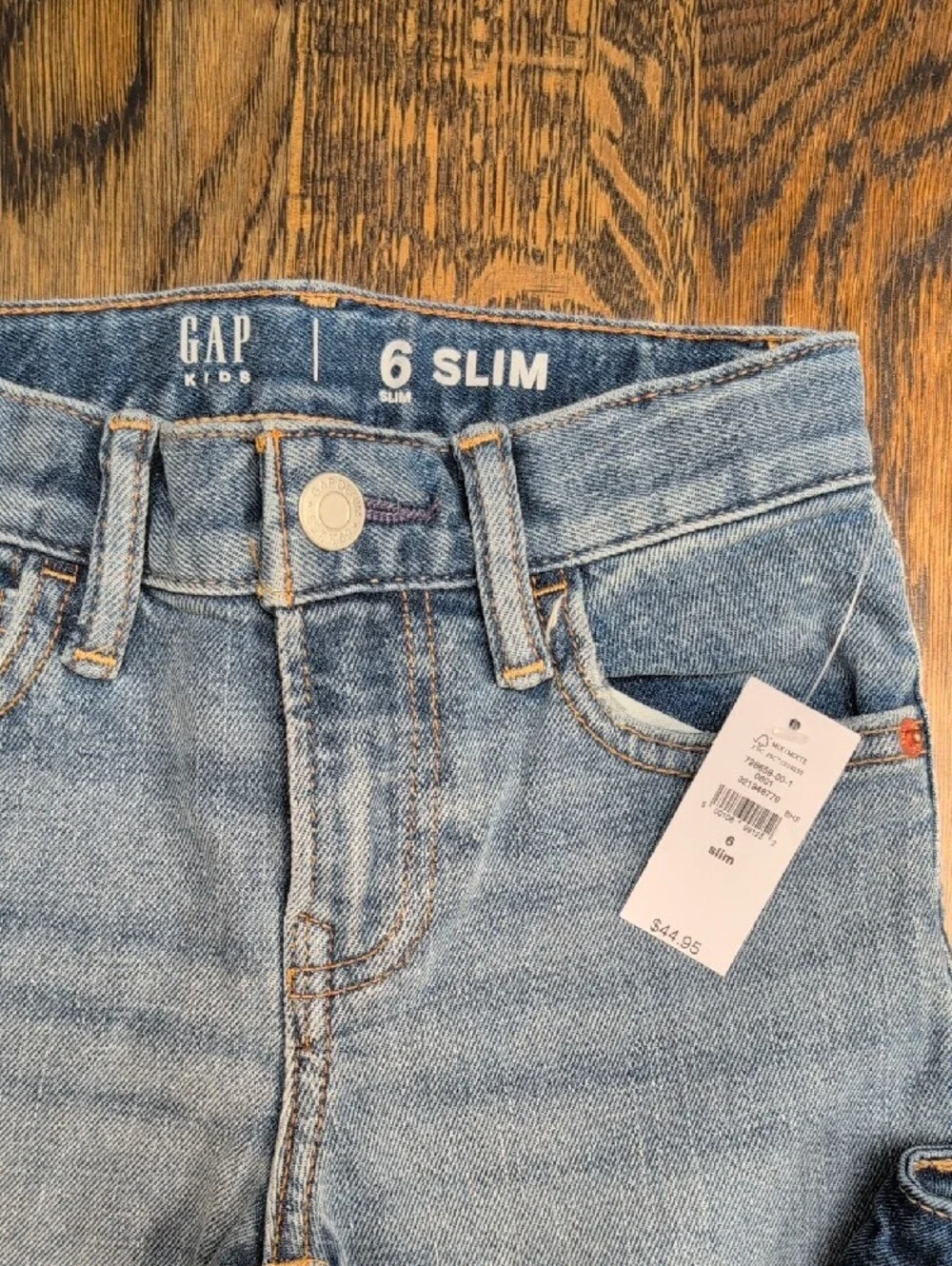 Slim Light Blue & Dark Blue Boys Jeans - Pack of 2